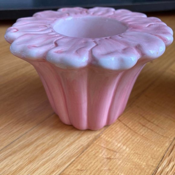 Bella Casa Ganz Art Deco Ceramic Hand painted candle holders - Picture 5 of 9